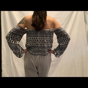 Off the shoulder top